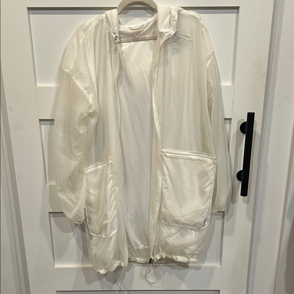 White Free People Movement Poncho